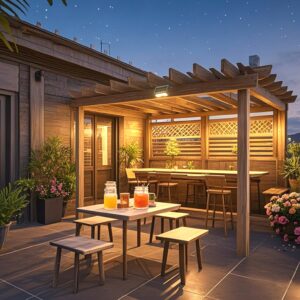 PROJECTEUR SOLAIRE 7W