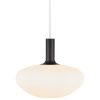 Suspension ALTON (D35) en Métal Effet Laiton et Verre Blanc – Image 4