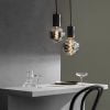 Ampoule Déco Filament LED XXL Dimmable BILBAO en Verre Fumé Titanium – Image 3