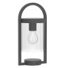 Lanterne Extérieur MAYA en Aluminium Anthracite et Verre – Image 2