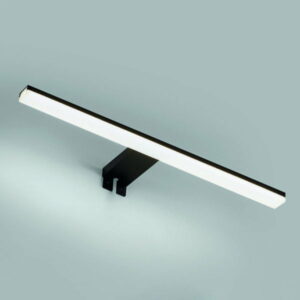 Applique Murale LED Salle de Bain en Aluminium Noir Tiwal