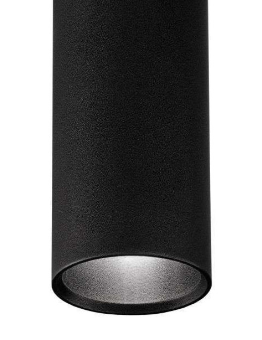 Suspension rond Keria 1xGU10 IP20,noir – Image 2