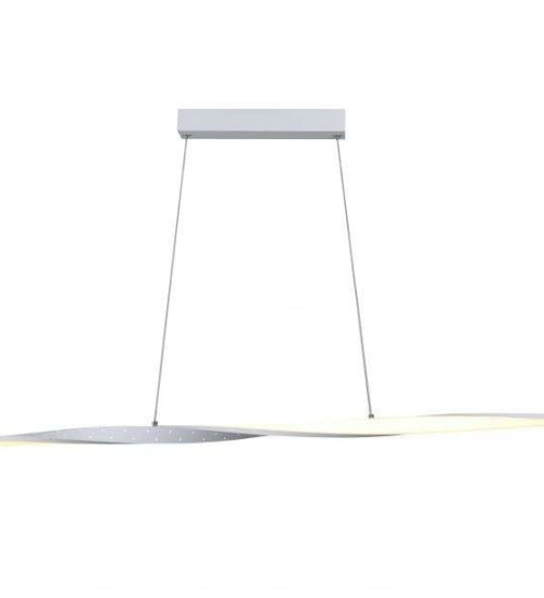 Suspension Keria Fluid 34w (3000k) 101cm,blanc