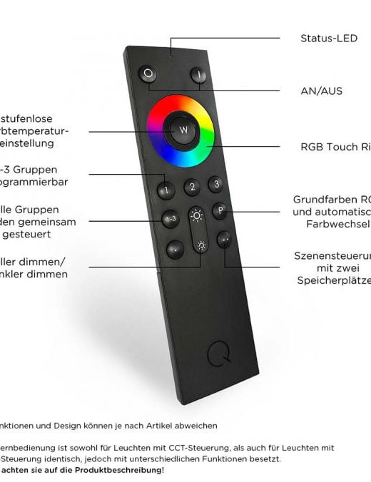 Plafonnier Paul Neuhaus smart home Q-Vito 38w CCT,anthracite – Image 2