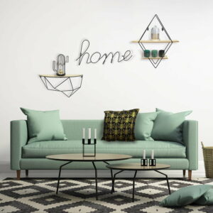 Étagère Filaire Géométrique M6