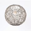 Suspension MURIA Grise en Rotin – Image 4