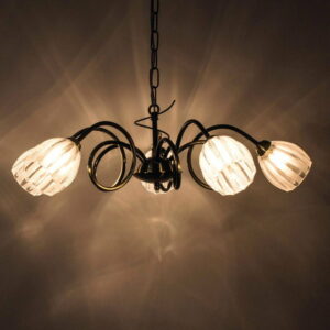 Lustre SYLVIE Dorée en Métal