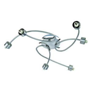 Plafonnier Spot Remix Argentée en Métal