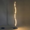 Lampadaire Design LED SAHARA en Métal Argenté – Image 6