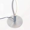 Lampadaire Design LED SAHARA en Métal Argenté – Image 9