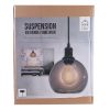 Suspension Verre Fumé Forme Boule M4 – Image 5