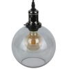 Suspension Verre Fumé Forme Boule M4