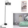 Lampadaire Moderne Perforé Gris Socle Marbre M2 – Image 4