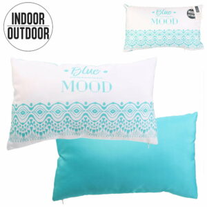 Coussin Deco Extérieur Déhoussable Cyan