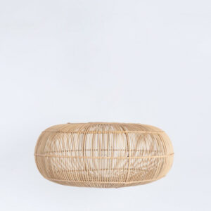 Abat-jour pour suspension Vanita M,rotin naturel