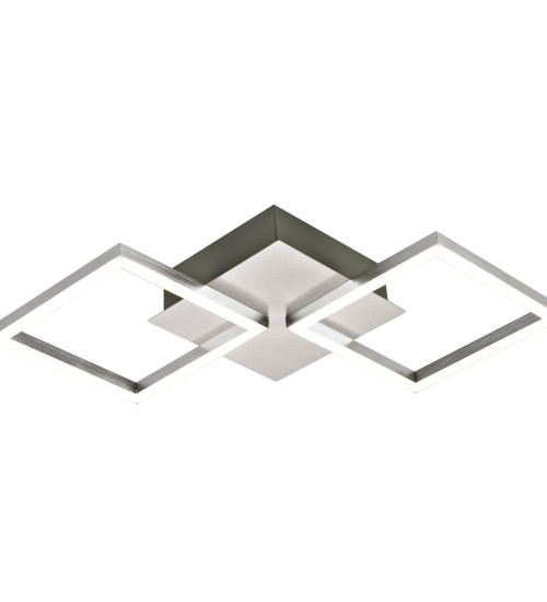 Plafonnier Keria Carrie 2x8w (3000k) 46cm,chrome – Image 2