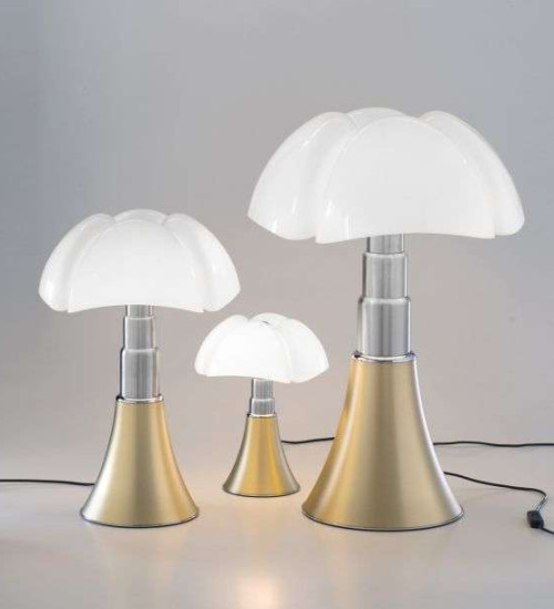 Lampe Martinelli Luce Pipistrello small Dim 7w (2700k),laiton – Image 3