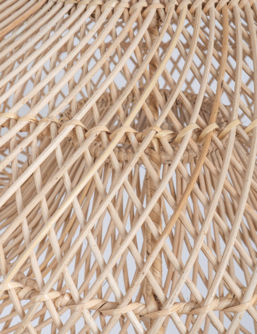 Abat-jour pour suspension Orga,rotin naturel – Image 2