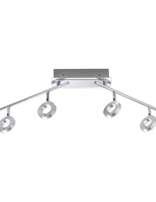 Plafonnier Paul Neuhaus Sileda 4x6w (3000k) IP44,aluminium – Image 3