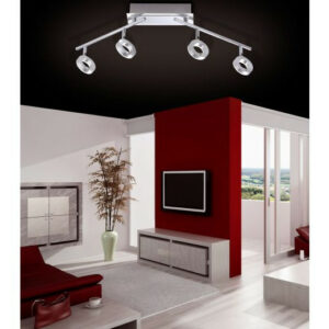 Plafonnier Paul Neuhaus Sileda 4x6w (3000k) IP44,aluminium