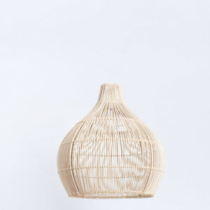 Abat-jour pour suspension Vixa,rotin naturel