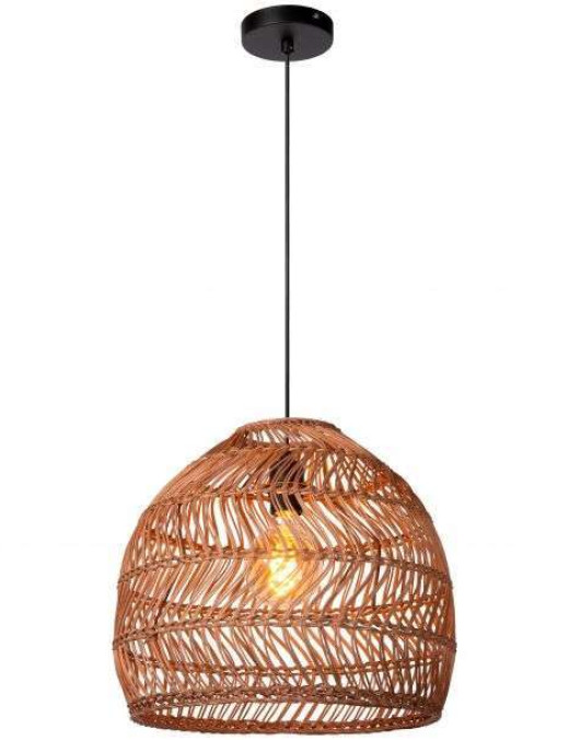 Suspension Lucide Moloko 1xE27 40cm,naturel – Image 5