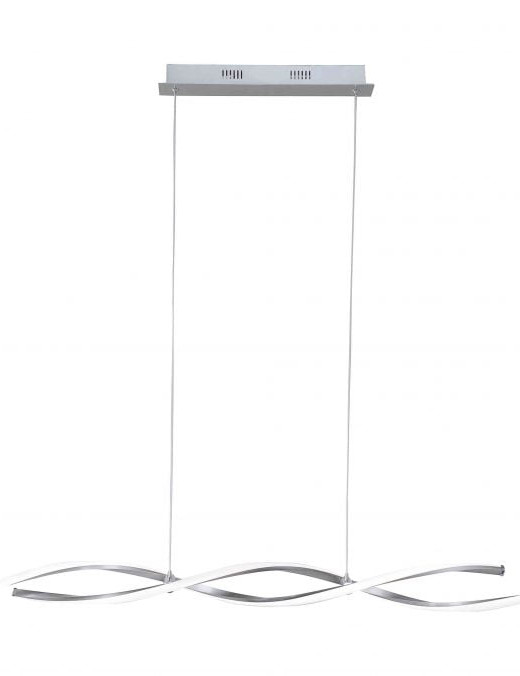 Suspension Paul Neuhaus Polina 20w (3000k) 110cm,argent – Image 3