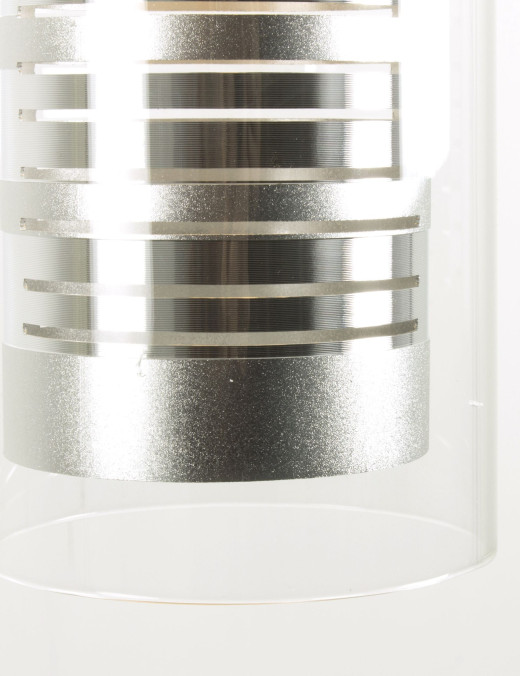 Suspension Keria Bank 1xE27 IP20,argent – Image 4