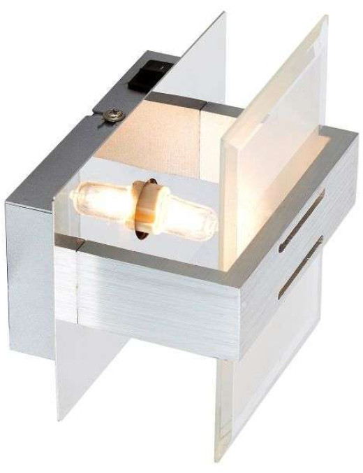 Applique murale Keria Twister 1xG9 IP20,aluminium – Image 4