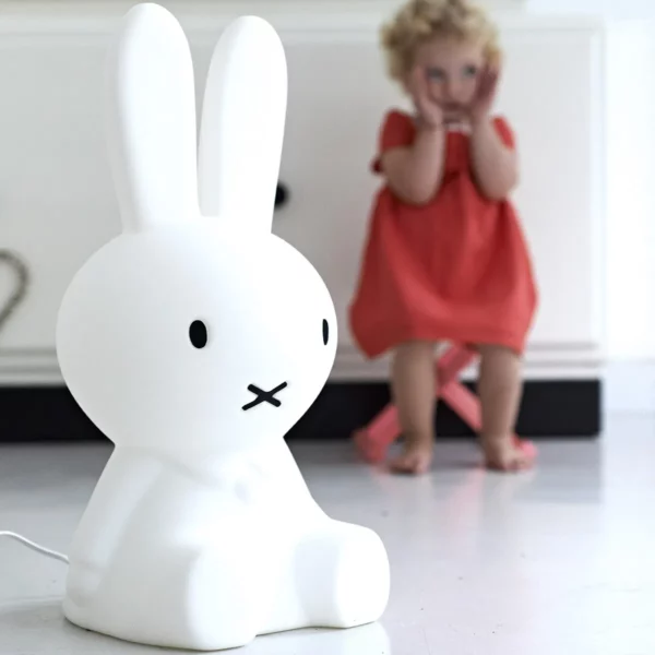 Lampe Keria Miffy 6w + cable USB IP20,blanc