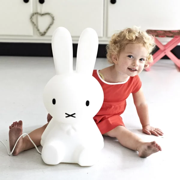 Lampe Keria Miffy 6w + cable USB IP20,blanc