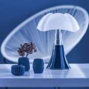Lampe MINI PIPISTRELLO LED dimmable exclu bleu ardoise