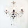 Lustre pampilles ELEONORE transparent en acrylique – Image 3