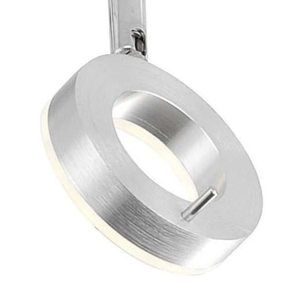 Plafonnier FLOSS en métal argenté – Image 3