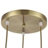Suspension cascade LANCA en métal couleur laiton antique – Image 3
