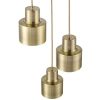 Suspension cascade LANCA en métal couleur laiton antique – Image 5