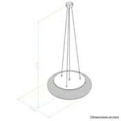 Suspension EOLI en bambou naturel – Image 3