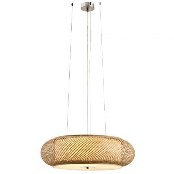 Suspension EOLI en bambou naturel – Image 2