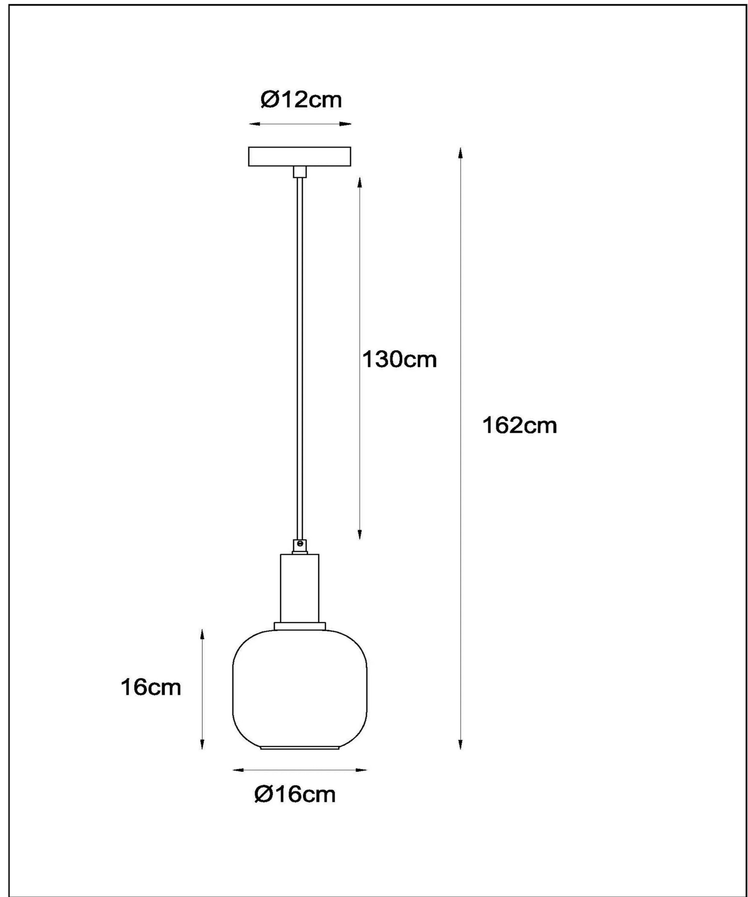 Suspension Lucide Julius 1xE27 20cm,fumée – Image 8