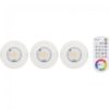 Panel rond I Dual 7w (RGB+B) IP65,blanc – Image 2