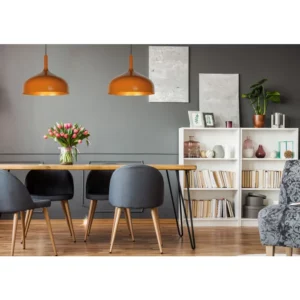 Suspension Lucide Rozalla 1xE27 50cm,jaune