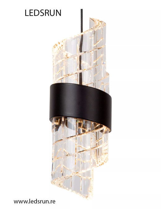 Suspension Lucide dim Kligande 5x8w (2700k) 30cm,noir – Image 4