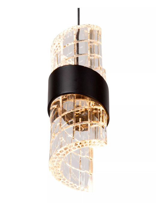 Suspension Lucide dim Kligande 5x8w (2700k) 30cm,noir – Image 3