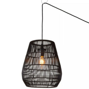 Suspension Lucide Nerida 1xE27 35cm IP44,noir