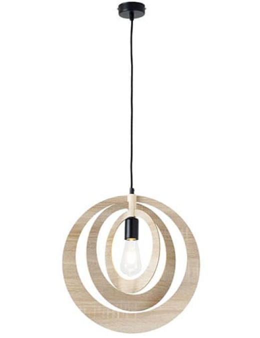 Suspension design KOTO en fibres de bois clair – Image 3