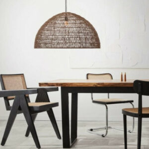 Suspension BALI (D80cm) en matière naturelle