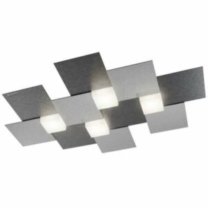 Plafonnier Led Grossmann Creo 4x6w (2700k),alu brossé