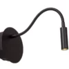 Applique Lucide recharg bat+pile Jolijn 2 2w (3000k),noir