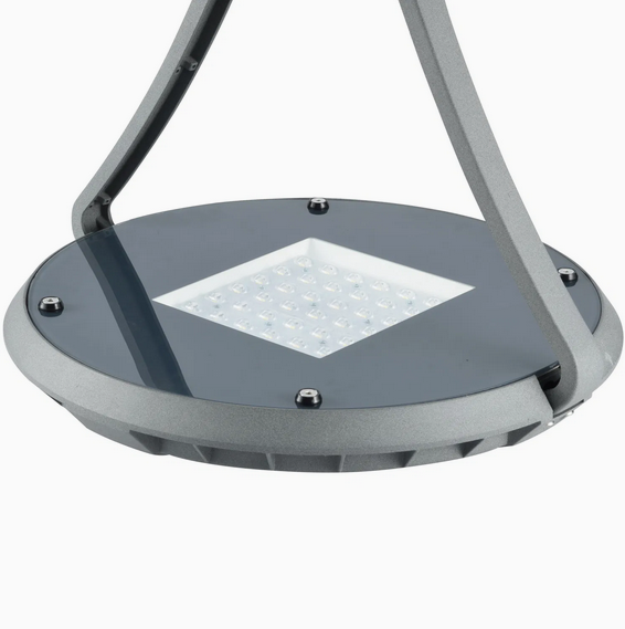 Tête de lampadaire led Novolight Opera 80w (3000k),gris fonc – Image 2