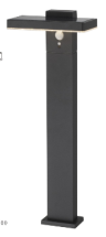 BORNE D’ÉCLAIRAGE PIR SOLAIRE-LS0009